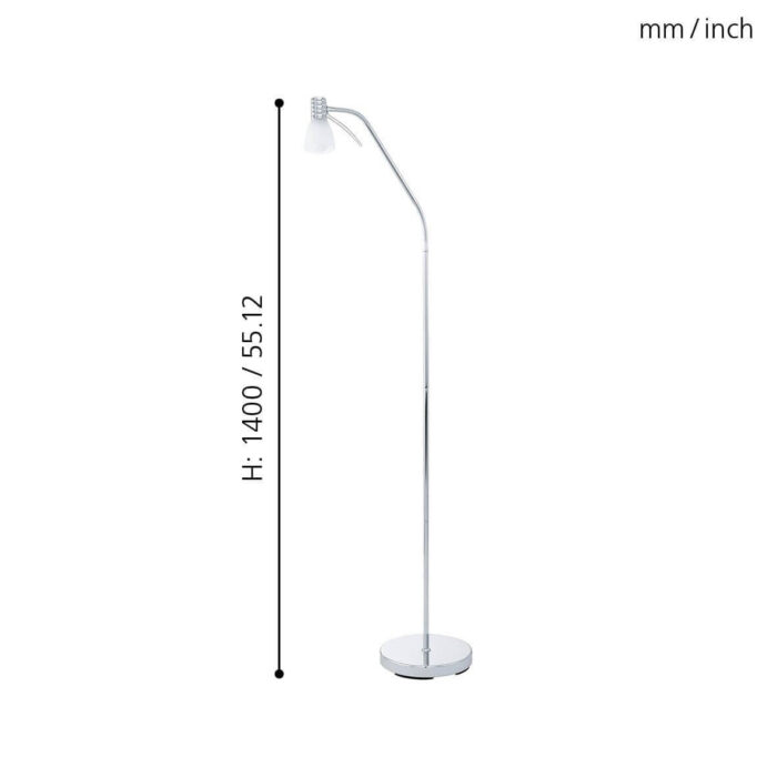 Podna lampa Prince 3 13578 Eglo - Slika 2