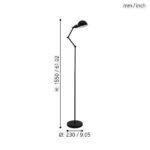 Podna lampa 1XE27 EXMOOR 49042 Eglo - Slika 2