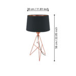 Stona lampa CAMPORALE 39178 Eglo - Slika 2