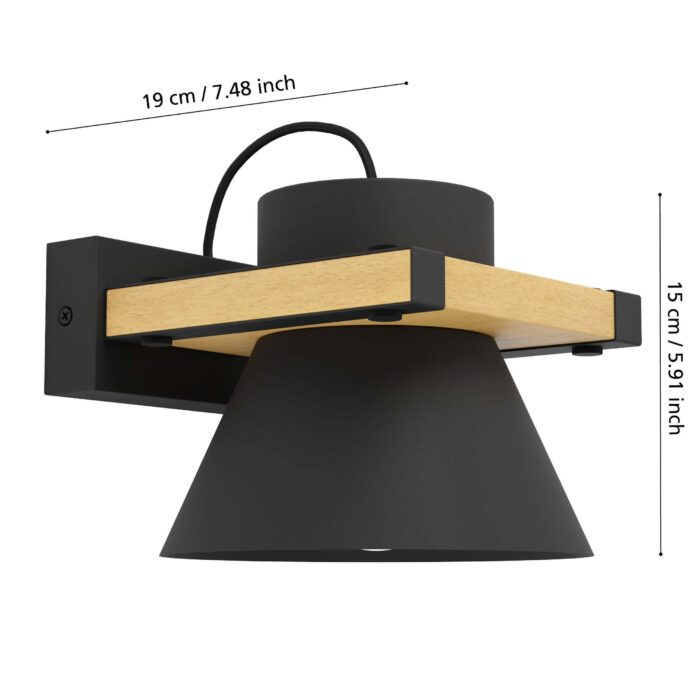 Zidna lampa ACCLES 43958 Eglo - Slika 2