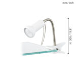 Stona lampa štipaljka FABIO 81262 Eglo - Slika 3