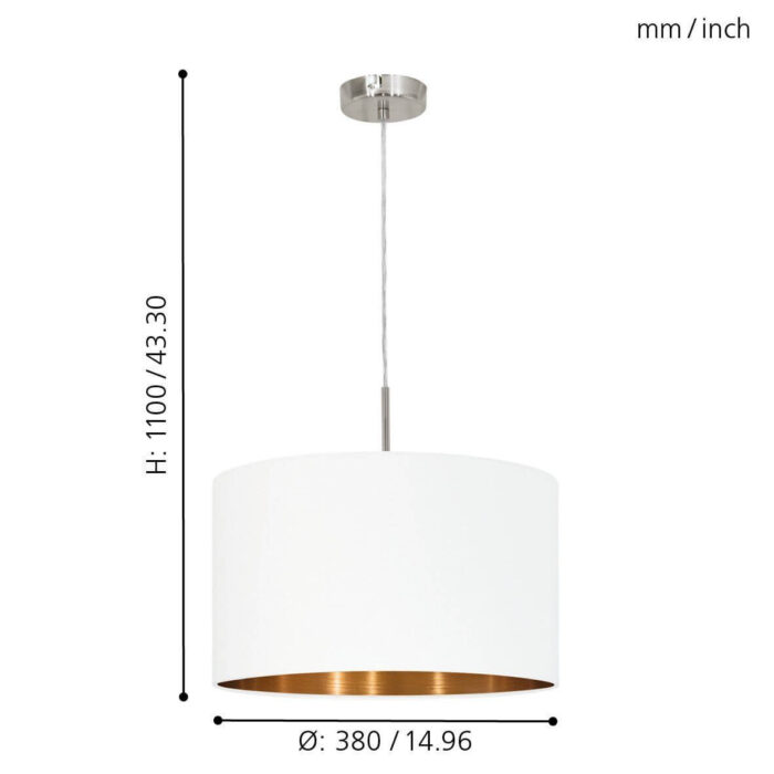 Visilica PASTERI 95044 Eglo - Slika 2