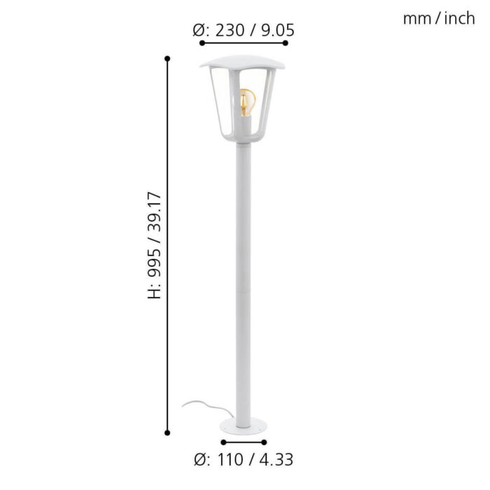 Podna lampa MONREALE  98118 Eglo - Slika 2