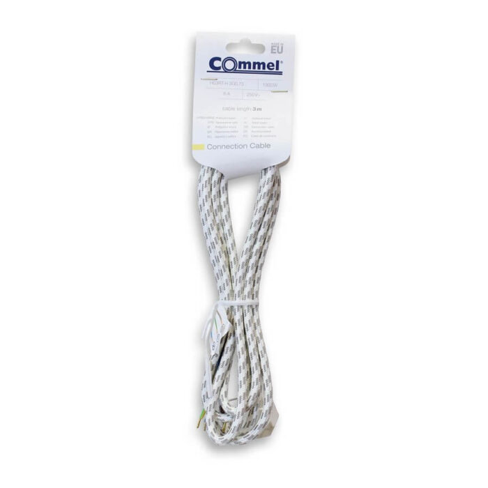 Prikljucni kabel za peglu 2m 1300W 6A 0333X - Slika 2