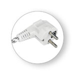 Prikljucni kabel za peglu 3m 1300W 6A 0339X