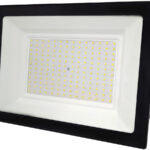 LED reflektor SMD Value Slim 150W 6400K CW 12000lm crna ASFLCW-150W