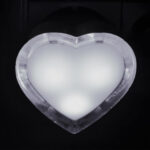 M8110L srce belo 0.3W LED mini noćno svetlo Mitea lighting - Slika 4