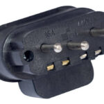 UTIKACI Trop. utikac polikarb. L izvedba crni 3P+2 NOP218C