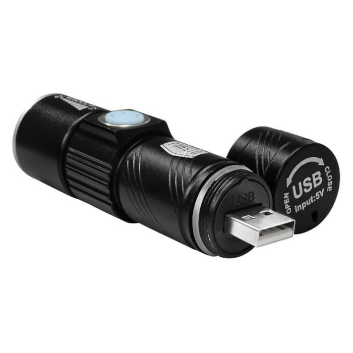 Punjiva LED baterijska lampa 3W LED PL8362 - Slika 2