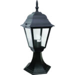 M2001-S CRNI max.1x60W IP44 E27 baštenska lampa, fenjer Mitea Lighting