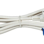 Kabel prik. bela H05VV-F 3x2.5 L=2m 3500W slobodni kraj 0614M