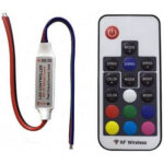 Kontroler za LED traku 12V 144W RGB 17 tastera A86982