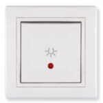 PRESTIGE taster za svetlo sa ind. bez medjuram ALC609I.00