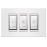 EXP indikator kupatila 3x16A 250V horizontalni univer. bela ALC72310.00 (Kopiraj)