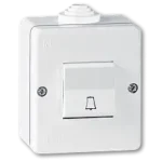 ALING OG Taster sklopka za zvono PVC IP55 10A ALC220