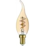 LED Filament sveca soft plamen 3W E14 EW 2700K ABLSFCF14EW-3W