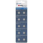 Dugmasta Alkalna baterija siva 1.5V AG10 LR54 B10 AgfaPhoto APAG10B10