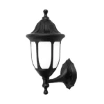 Fenjer zidna lampa Mateo-U 1xE27 Crna IP44 166x362mm AOWL-1XE27-MAT-U