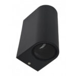 M952010 C CRNA 2xGU10 IP44 baštenska lampa zidna Mitea Lighting