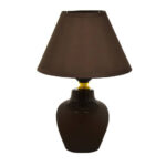 M1041 1x40W E27 braon stona lampa Mitea Lighting