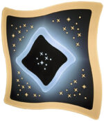 Zidna Dekor Oyster Bailey mini 33W trobojna 3 ON/OFF Bai AWDO3S-BAIM