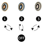 Zidna Dekor Oyster Olive mini 27W 3 ON/OFF AWDO3S-OLVM - Slika 2