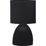 M1011 crna 1x40W E14 keramička stona lampa Mitea Lighting