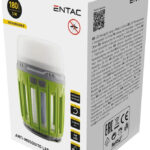 Kemping svetlo Mosquito plastik zeleno ECL-MOSQ-PL