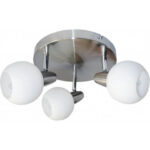 M130531 40W saten nikl krug 3xE14 Spot lampa Mitea Lighting