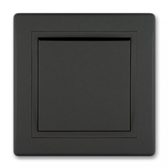 16937 PRESTIGE Sklopka naizmenicna 10A 250V Crna Soft ALC607.E1E1 - Slika 1