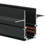 Šina 1m 13mm SLIM-UGRADNA CRNA za 48V LED magnetnu rasvetu 64.5x45.7mm Mitea Lighting