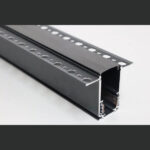 Šina 1m ugradna crna za 48V LED magnetnu rasvetu Mitea Lighting - Slika 2