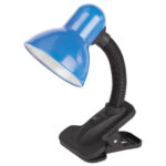 Stona lampa Clip plava E27 60W ABDL-CLIP-BL-60W