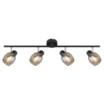 -R M195140 40W crna+siva 4xE14 Spot lampa Mitea Lighting