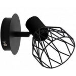 Zidna Spot lampa Ivy 1xE14 crna ABWL-IV1B