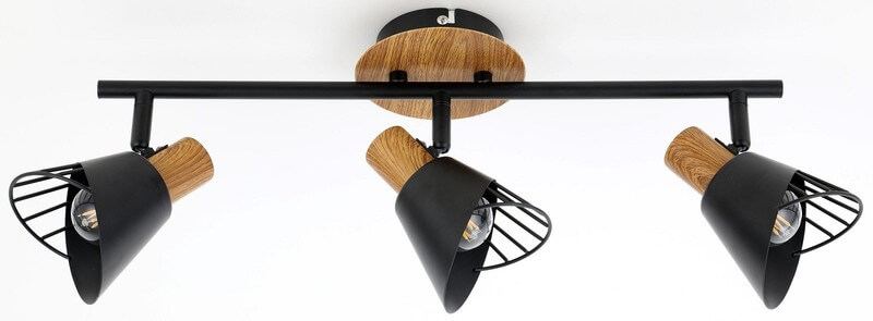 5-smaller MADISON-3 spot lampa 3xE14 crna SPF01130 - Slika 1